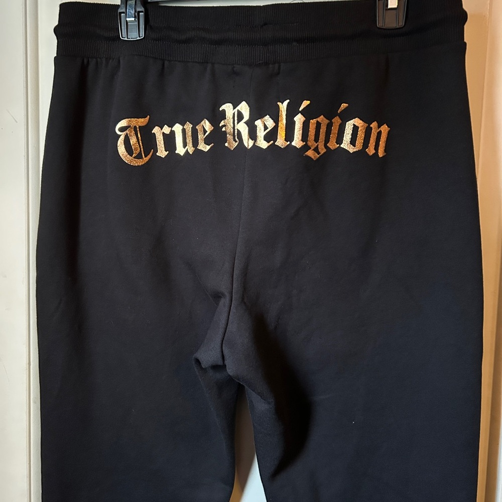Women’s True Religion Black Flared Sweatpants